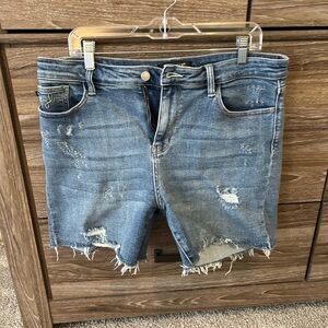 Judy Blue denim shorts.